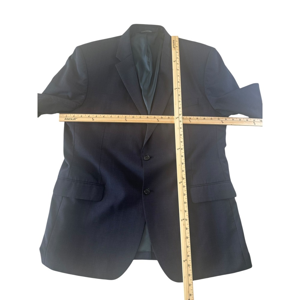 Jos. A . Bank Men's Traditional Fit 100% Wool Sports‎ Coat Blazer Jacket 46L/40W - Picture 8 of 8